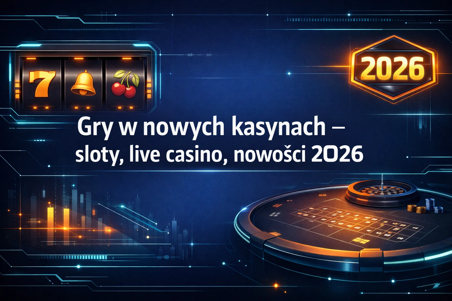 Gry w nowych kasynach – sloty, live casino, nowości 2026