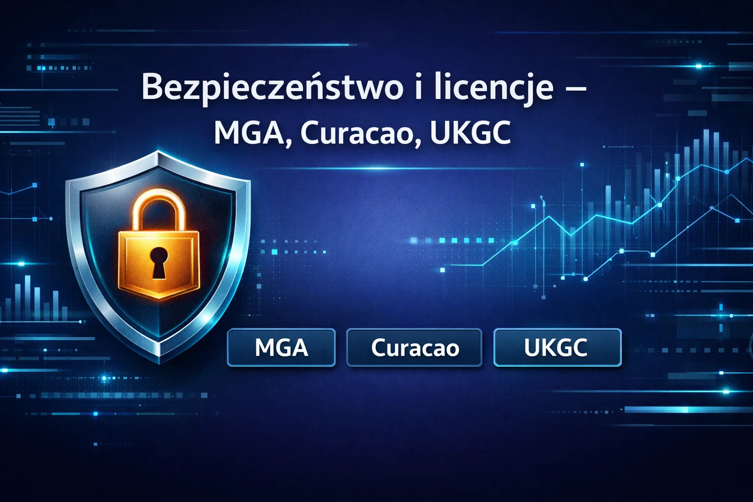 Bezpieczeństwo i licencje – MGA, Curacao, UKGC