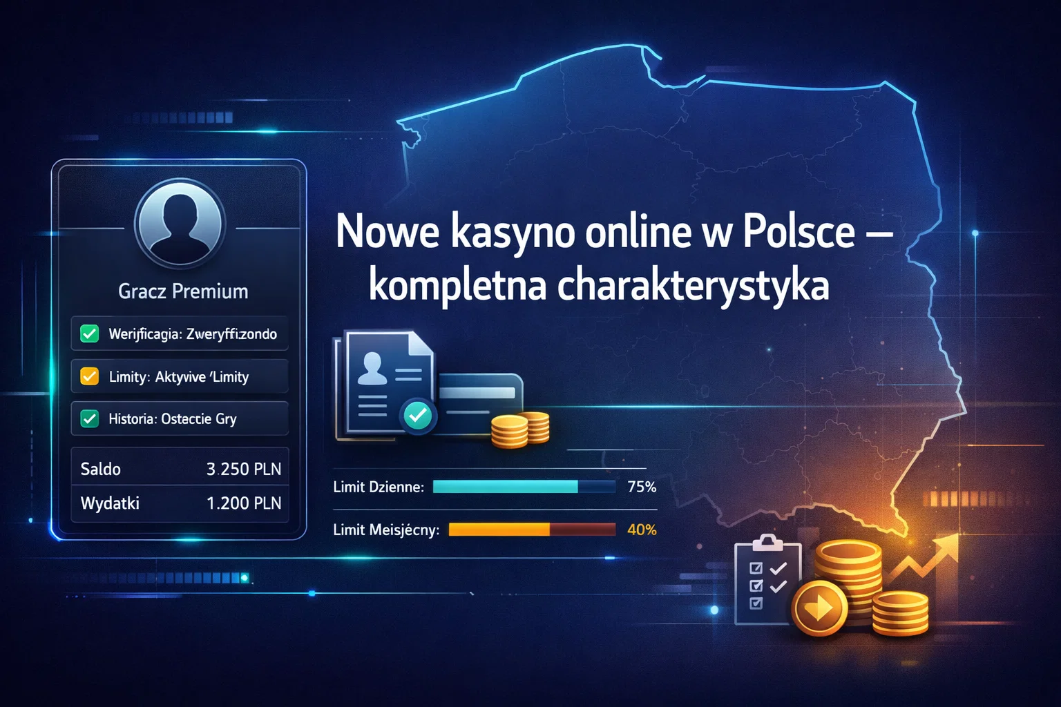 Nowe kasyna online – kompletna charakterystyka