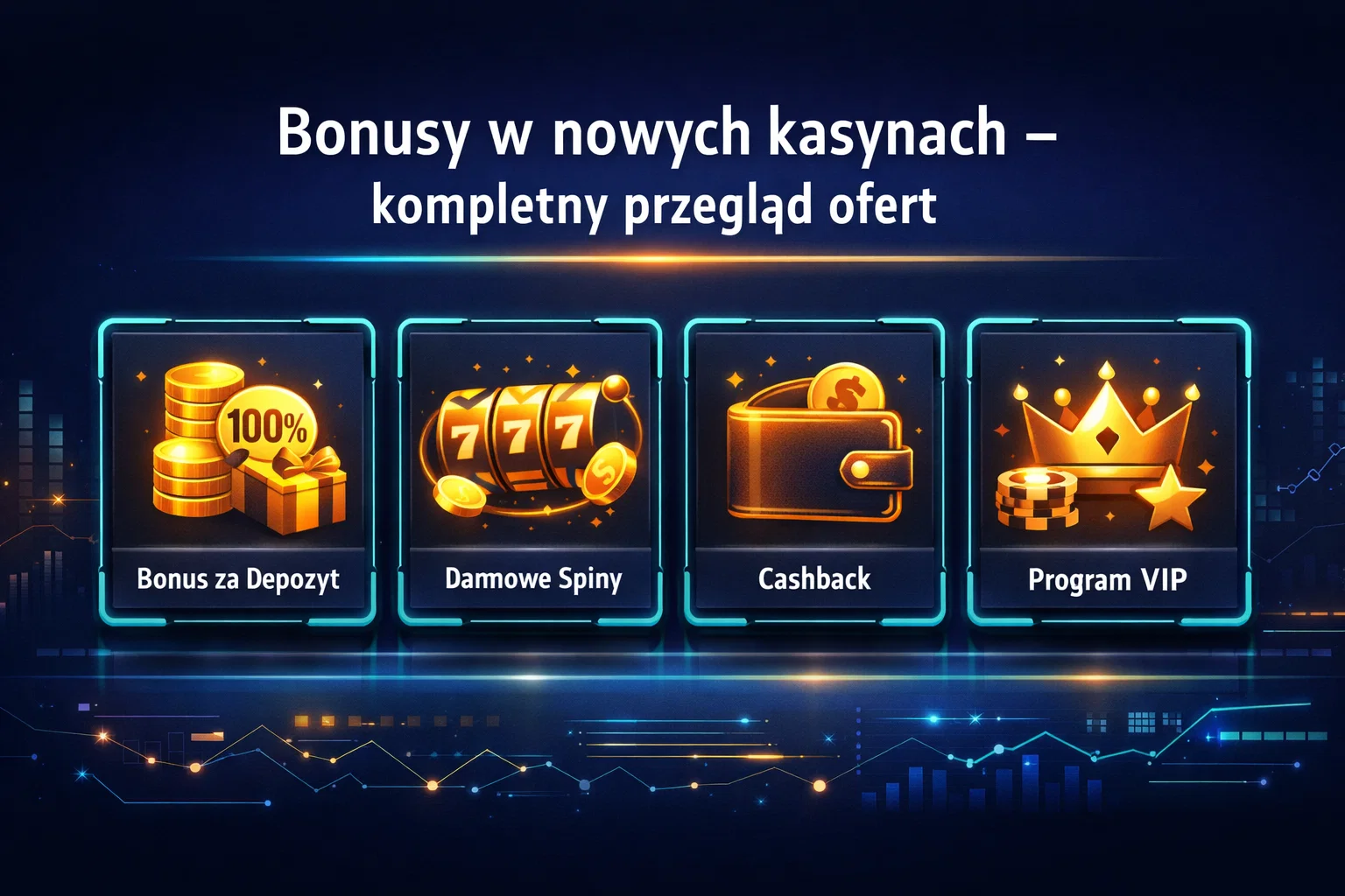 Bonusy w nowych kasynach – kompletny przegląd ofert